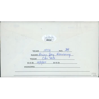 Brian Downing California Angels Signed First Day Issue Cachet JSA Authenticated