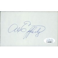 Al Epperly Chicago Cubs Los Angeles Dodgers Signed 3x5 Index Card JSA Authentic Al Epperly Chicago Cubs Los Angeles Dodgers Signed 3x5 Index Card JSA Authentic