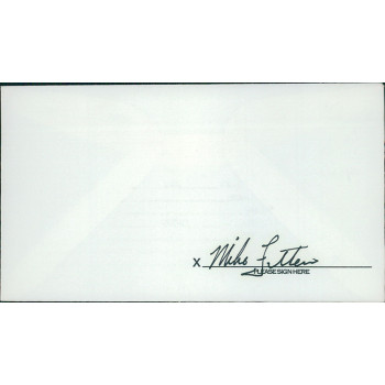 Mike Fetters Arizona Diamondbacks Signed Envelope JSA Authenticated
