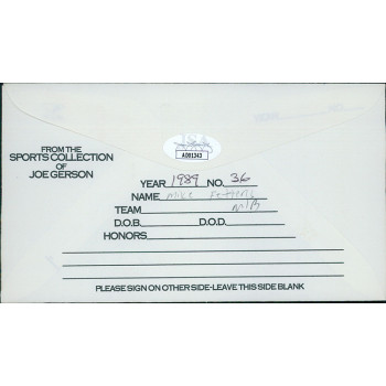 Mike Fetters Arizona Diamondbacks Signed Envelope JSA Authenticated