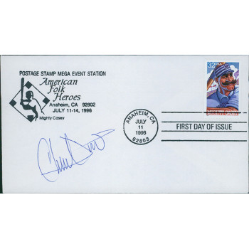 Chuck Finley Anaheim Angels Signed First Day Issue Cachet JSA Authenticated Chuck Finley Anaheim Angels Signed First Day Issue Cachet JSA Authenticated