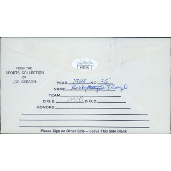 Bobby Floyd Kansas City Royals Signed First Day Issue Cachet JSA Authenticated