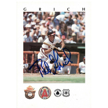 Bobby Grich California Angels Signed 4x6 Promo Card JSA Authenticated Bobby Grich California Angels Signed 4x6 Promo Card JSA Authenticated