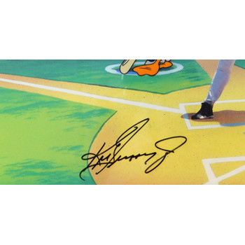 Ken Griffey Jr. Signed Junior's League Animation Cel /350 UDA Upper Deck Authen.