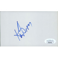 Ken Griffey Sr. Cincinnati Reds Signed 3x5 Index Card JSA Authenticated