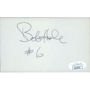 Bob Hale Baltimore Orioles Signed 3x5 Index Card JSA Authenticated Bob Hale Baltimore Orioles Signed 3x5 Index Card JSA Authenticated