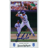 Shane Halter Kansas City Royals Signed 3x5 Photo Card JSA Authenticated Shane Halter Kansas City Royals Signed 3x5 Photo Card JSA Authenticated