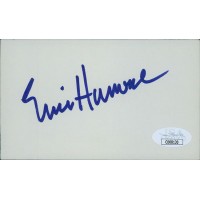 Ernie Harwell Sportscaster Signed 3x5 Index Card JSA Authenticated Ernie Harwell Sportscaster Signed 3x5 Index Card JSA Authenticated