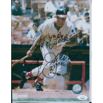 Jay Johnstone California Angels Signed 8x10 Page Photo JSA Authenticated Jay Johnstone California Angels Signed 8x10 Page Photo JSA Authenticated