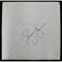 Andruw Jones Signed Full Size Replica Baseball Base JSA Authenticated