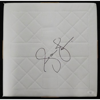 Andruw Jones Signed Full Size Replica Baseball Base JSA Authenticated