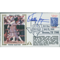 Wally Joyner Signed Rookie Election Limited Edition Cachet JSA Authenticated Wally Joyner Signed Rookie Election Limited Edition Cachet JSA Authenticated