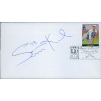 Scott Karl Milwaukee Brewers Signed First Day Issue Cachet JSA Authenticated Scott Karl Milwaukee Brewers Signed First Day Issue Cachet JSA Authenticated