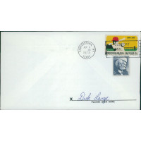 Dick Lange California Angels Signed First Day Issue Cachet JSA Authenticated Dick Lange California Angels Signed First Day Issue Cachet JSA Authenticated