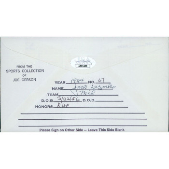 Jack Lazorko California Angels Signed First Day Issue Cachet JSA Authenticated Jack Lazorko California Angels Signed First Day Issue Cachet JSA Authenticated