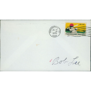 Bob Lee California Angels Signed First Day Issue Cachet JSA Authenticated Bob Lee California Angels Signed First Day Issue Cachet JSA Authenticated