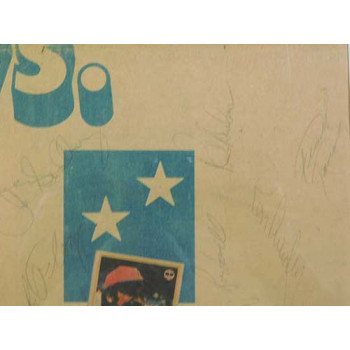 MLB All-Stars 1978 Signed Matted Newspaper by 32 Players JSA Authenticated