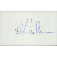 Rick Miller Boston Red Sox Signed 3x5 Index Card PSA Authenticated