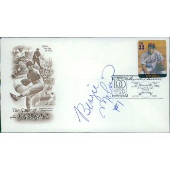 Bengie Molina Anaheim Angels Signed First Day Issue Cachet JSA Authenticated Bengie Molina Anaheim Angels Signed First Day Issue Cachet JSA Authenticated