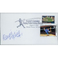 Bengie Molina Anaheim Angels Signed First Day Issue Cachet JSA Authenticated