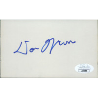 Donnie Moore Chicago Cubs Signed 3x5 Index Card JSA Authenticated Donnie Moore Chicago Cubs Signed 3x5 Index Card JSA Authenticated