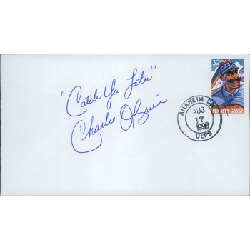 Charlie O'Brien Milwaukee Brewers Signed First Day Issue Cachet JSA Authentic Charlie O'Brien Milwaukee Brewers Signed First Day Issue Cachet JSA Authentic