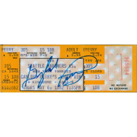 Gaylord Perry Seattle Mariners Signed 300 Win Commemorative Ticket PSA Authentic Gaylord Perry Seattle Mariners Signed 300 Win Commemorative Ticket PSA Authentic