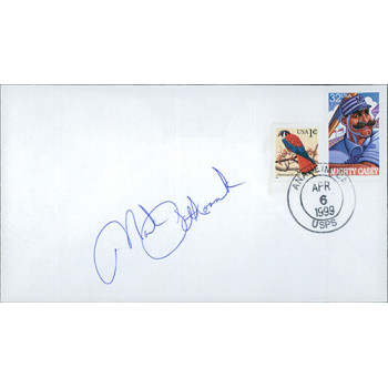 Mark Petkovsek Anaheim Angels Signed Cachet JSA Authenticated