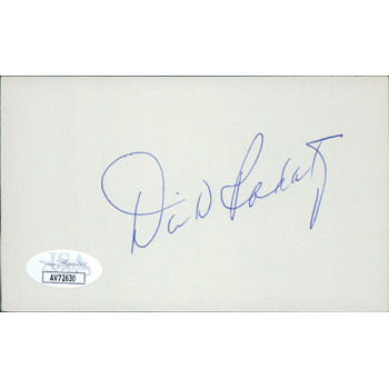 Dick Radatz Boston Red Sox Signed 3x5 Index Card JSA Authenticated