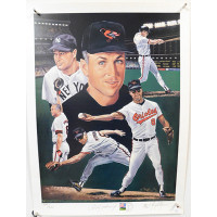 Cal Ripken Jr. Orioles Signed 18x24 LE 2130 SE 100 Lithograph JSA Authenticated