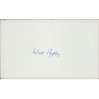 Walt Ripley Boston Red Sox Signed 3x5 Index Card PSA Authenticated Walt Ripley Boston Red Sox Signed 3x5 Index Card PSA Authenticated