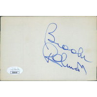 Brooks Robinson Baltimore Orioles Signed 4x6 Index Card JSA Authenticated Brooks Robinson Baltimore Orioles Signed 4x6 Index Card JSA Authenticated