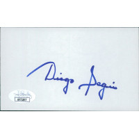 Diego Segui Oakland Athletics Signed 3x5 Index Card JSA Authenticated Diego Segui Oakland Athletics Signed 3x5 Index Card JSA Authenticated