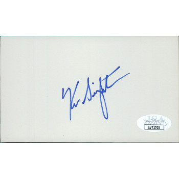 Ken Singleton Baltimore Orioles Signed 3x5 Index Card JSA Authenticated Ken Singleton Baltimore Orioles Signed 3x5 Index Card JSA Authenticated