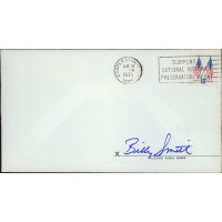 Billy Smith Angels Orioles Signed First Day Issue Cachet JSA Authenticated Billy Smith Angels Orioles Signed First Day Issue Cachet JSA Authenticated