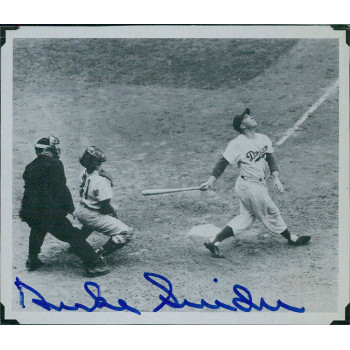 Duke Snider Brooklyn Dodgers Signed 3.5x4 Cut Magazine Page JSA Authenticated Duke Snider Brooklyn Dodgers Signed 3.5x4 Cut Magazine Page JSA Authenticated