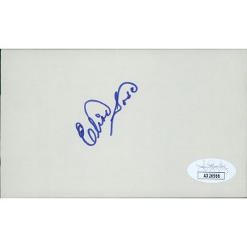 Elias Sosa San Francisco Giants Signed 3x5 Index Card JSA Authenticated