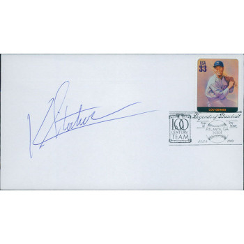 Kevin Stocker Philadelphia Phillies Signed First Day Issue Cachet JSA Authentic Kevin Stocker Philadelphia Phillies Signed First Day Issue Cachet JSA Authentic