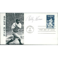 Bobby Thomson Signed Babe Ruth First Day Issue Cachet JSA Authenticated Bobby Thomson Signed Babe Ruth First Day Issue Cachet JSA Authenticated
