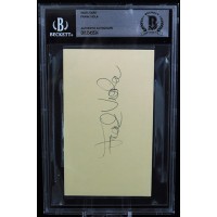 Frank Viola Minnesota Twins Signed 3x5 Index Card Beckett Authenticated BAS