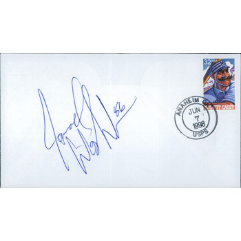 Jarrod Washburn Anaheim Angels Signed Cachet Envelope JSA Authenticated