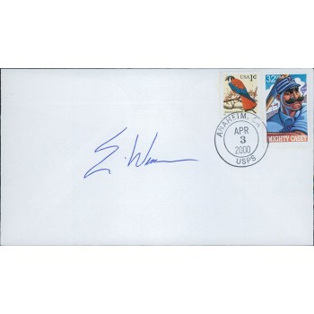 Eric Weaver Los Angeles Dodgers Signed Cachet Envelope JSA Authenticated