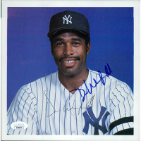Dave Winfield New York Yankees Signed 8x8 Photo Page JSA Authenticated Dave Winfield New York Yankees Signed 8x8 Photo Page JSA Authenticated