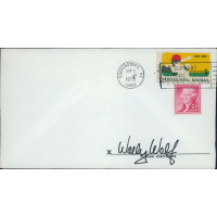 Wally Wolf California Angels Signed First Day Issue Cachet JSA Authentic Wally Wolf California Angels Signed First Day Issue Cachet JSA Authentic