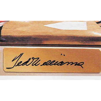 Ted Williams Boston Red Sox Signed 24x30 Lithograph Danny Day JSA Authenticated