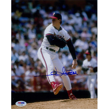 Jim Abbott California Angels Signed 8x10 Glossy Photo PSA/DNA Authenticated Jim Abbott California Angels Signed 8x10 Glossy Photo PSA/DNA Authenticated