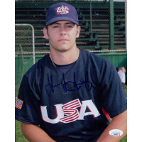 Jake Arrieta Team USA Signed 8x10 Glossy Photo JSA Authenticated