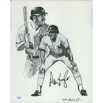 Don Baylor New York Yankees Signed 8x10 LE Lithograph Photo JSA Authenticated Don Baylor New York Yankees Signed 8x10 LE Lithograph Photo JSA Authenticated