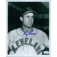 Ray Boone Cleveland Indians Signed 8x10 Glossy Photo JSA Authenticated Ray Boone Cleveland Indians Signed 8x10 Glossy Photo JSA Authenticated