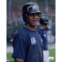 Julio Borbon Team USA Signed 8x10 Glossy Photo JSA Authenticated
